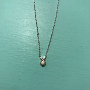 Silver Owl Necklace